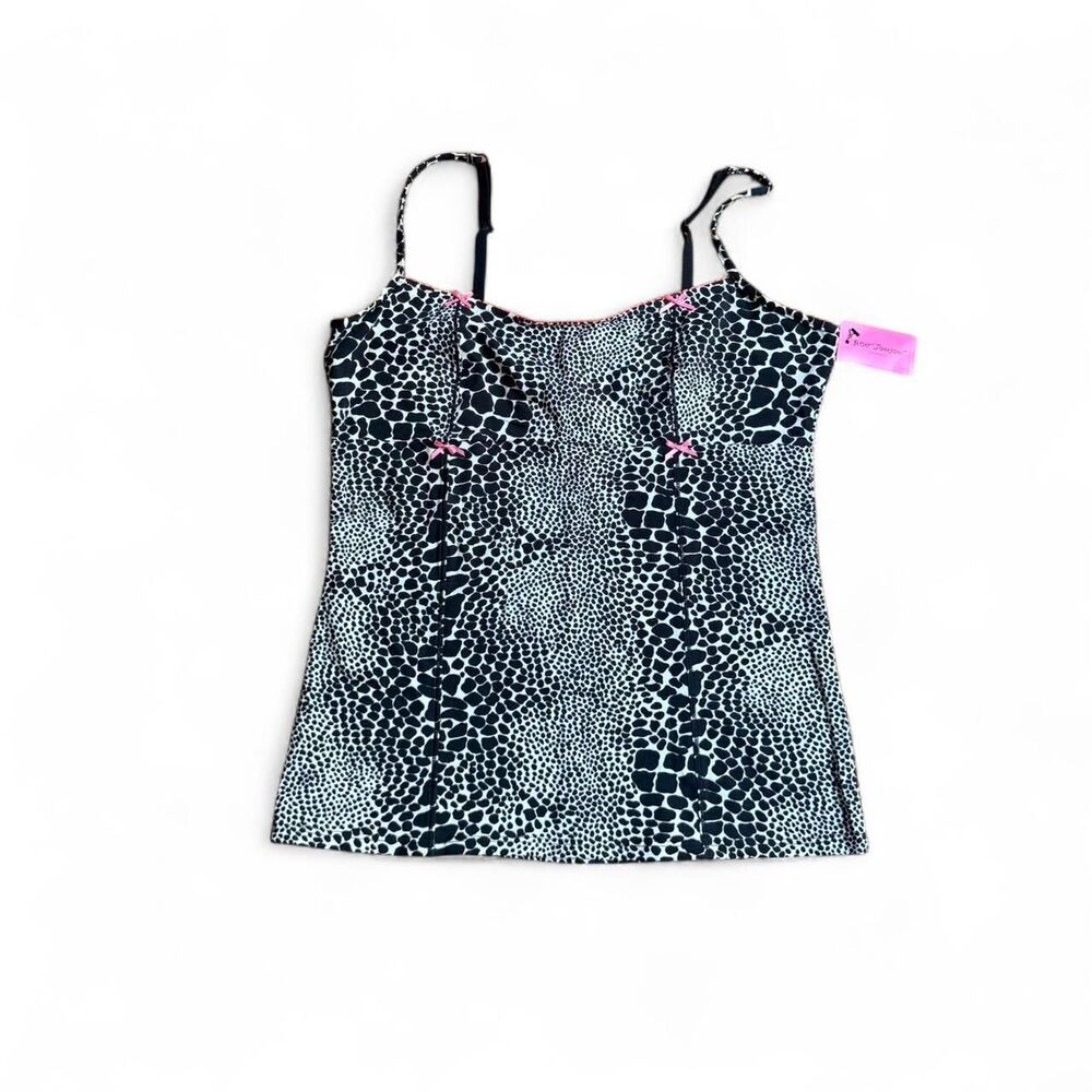 Betsey Johnson Y2K esque Cheetah Cami NWT Size XL